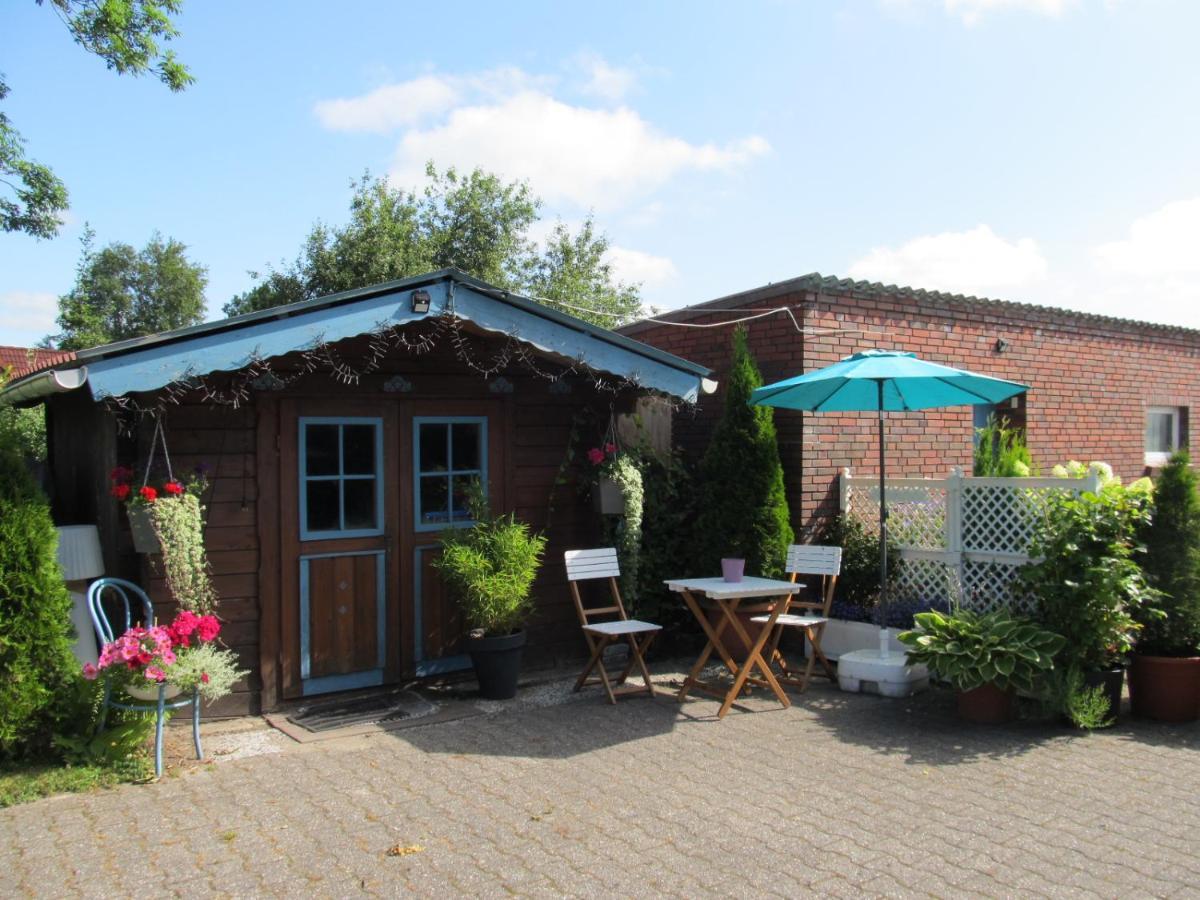 Landhaus beim See Großheide Exterior foto